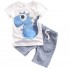 Hot Sale Boys Clothing Children Summer Boys Clothes Cartoon Kids Boy Clothing Set T-shit+Pants Cotton