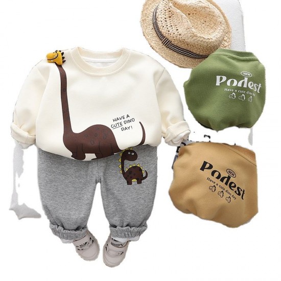 A top quality boys autumn spring clothing set for 1-6 years