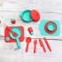 BPA Free Silicone Saft Pretend Cooking Kitchen Play Toys For 0-24 Month Babies Pretend Play Kids Silicone Educational Toys