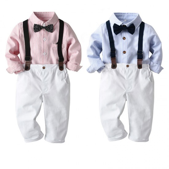 Children's cloth summer baby boy clothes toddler cute outfits child suit long sleeve jacket t-shirt jeans pants