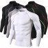 Best price Mens Longsleeve Base Layers Tops Long Sleeve Gym Running Top Workout Shirts