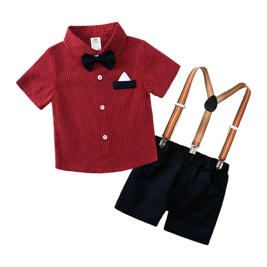 Wholesale primary kids clothing children boy clothes set kids boys clothing summer baby boy suit set