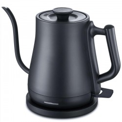 New Design Electric Gooseneck Coffee Kettle 1L Stainless Steel Gooseneck Electric Coffee Kettle for Pour Over Coffee