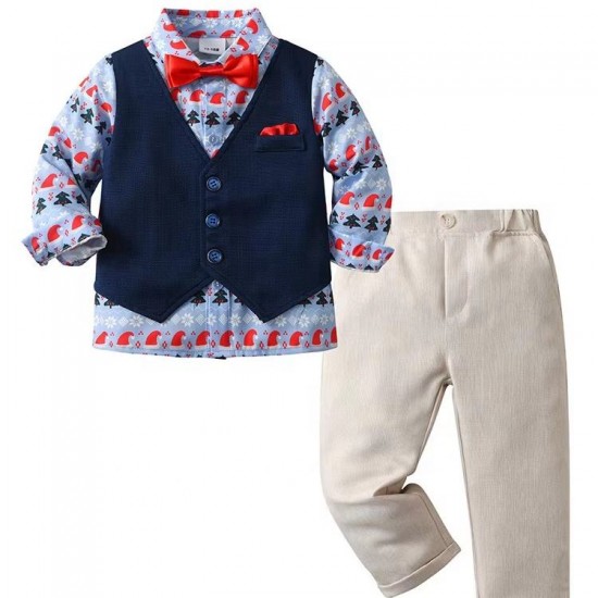 Baby Boys Clothing Sets Fashion Kids Sweatshirt Casual Pants Outfits