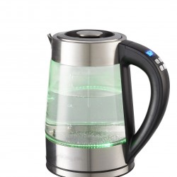 Factory Wholesale Quick Heating Electric Kettle, Home Hotel Glass Hot Water Kettle