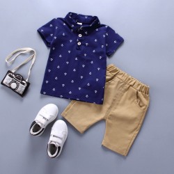 Cozy Cotton Kids' Casual 2-Piece Summer Outfits for Boys