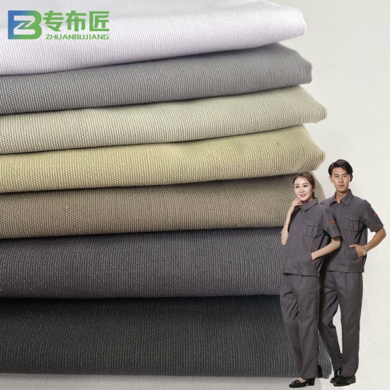 Factory Export Workers Uniform Comfortable Cotton Clothing Multi-color Wear-resistant All Cotton Canvas Fabric