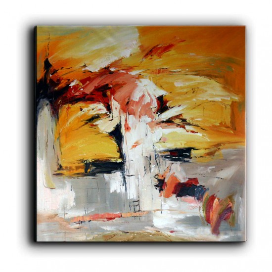 Factory Price Modern Hand made 3D Thick Textured Abstract Oil Paintings Artwork For Home Decor