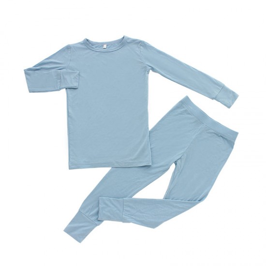 Wholesale newborn kids clothing spring toddle viscose pajamas long sleeve baby boys clothes sets