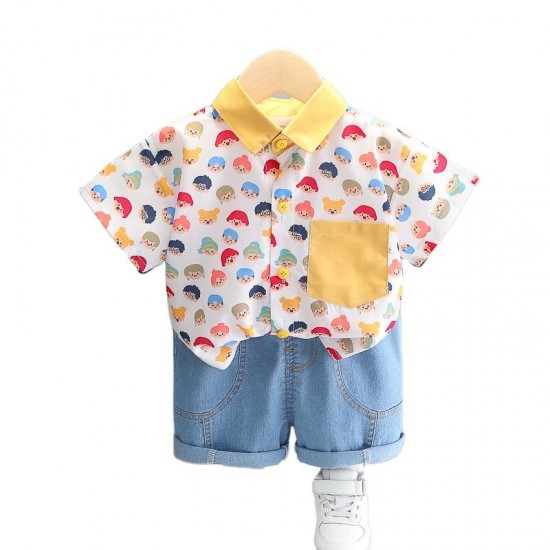 Children Clothes 3-4 Years Kids Clothing Sets For Boys A1287