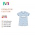 Puresun Toddler Boy Clothes O-Neck Boys Smocked Jumpsuit Summer Custom Rompers