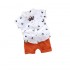 1-4 Years Children Clothes Summer 2 Piece Set Boy Outfit Kids Baby Toddler Boy Clothing Sets