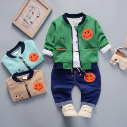 Customizable Cotton Kids' Trendy Sets for Boys - Short Sleeves, Affordable Prices