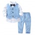 Baby Boy Set 4-piece SetToddler Boy SetChildren's ClothingSpring And Autumn ClothingBoy's Clothing SetChildren's Cloth