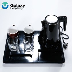 Wholesale Hotel Guest Room Kitchen Appliances Lid Cover Stainless Steel Body Kettle Electric Water Tea Kettle