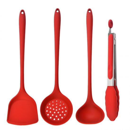 Factory Direct Customizable silicone Kitchen Accessories Tools Cooking Utensils Set