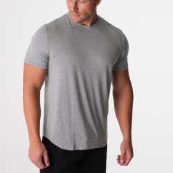 High Quality Custom Fitness T Shirt Quick Dry Compression Wear Workout Sports Gym Tops Clothing For Men