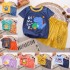 Casual Cotton Toddler Girl's Summer Clothing Set - Adorable Cotton T-Shirt Shorts Suit for Little Girls