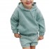 Custom Unisex Soft Corduroy Set For Kids Toddler Corduroy Hoodie Sets Clothing Set For Spring