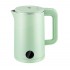 New green Avocado color Electric kettle automatic cordless base Large capacity and caliber 1.8L water kettle