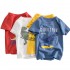 Children's Clothing 2024 Summer New Wholesale Children's Short-sleeved T-shirts And Baby Clothes for boys