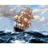 Diy Digital oil painting,pirate Boat Diy oil painting By Numbers,3d oil painting On Canvas