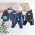 Child boy baby clothes spring and autumn children's suit fashion children cute striped boy suit