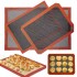 Non-stick Silicone Dough Rolling Mat Silicone Grill Liner Manufacturer Rectangle Baking & Pastry Utensils