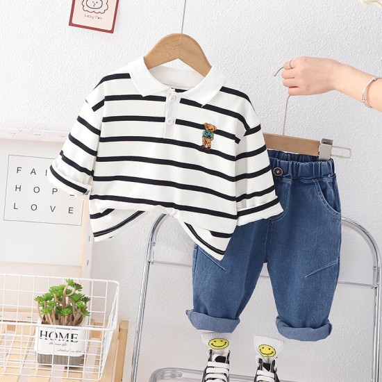 Boys' baby clothes suit children's fashion suit children's clothes boys' casual two-piece set