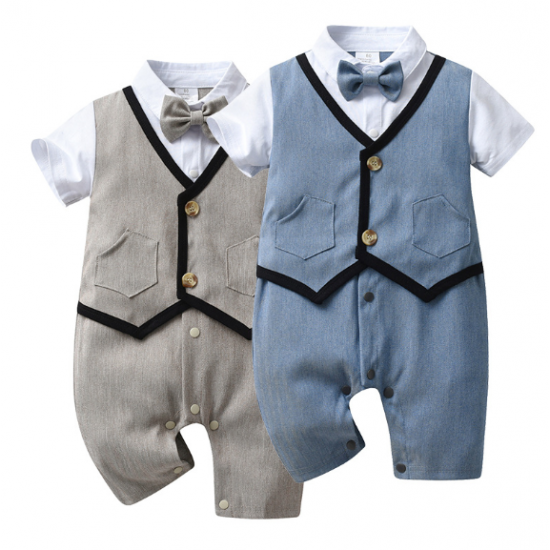 Boy Clothes Children Suits 2Pcs/Set Kids Business Suit Shirt+ Pants Set For Boys For Formal Party Boy Sets