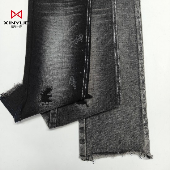 New Competitive High Quality Jeans Fabric Denim Fa Tricot Woven YARN DYED TWILL Free Sample Collection 10 * 7OE Left Diagonal