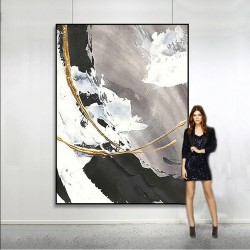 Custom Abstract Oil Painting On Canvas Modern Painting Hand Painted Large Wall Art For Home Decor