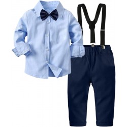 Children's clothing boy suit children's long shirts and trousers spring and autumn school clothes