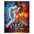 Sexy couple diy diamond painting kit diamond art round dot crystal beads painting wall art