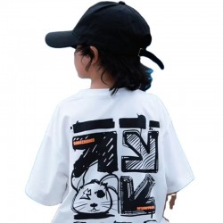 High Quality Print Kids T Shirt Casual Short-Sleeved Plain T-Shirt Wholesale Boy Graphic Tees Shirt Kids Blank 100 Cotton Tshirt