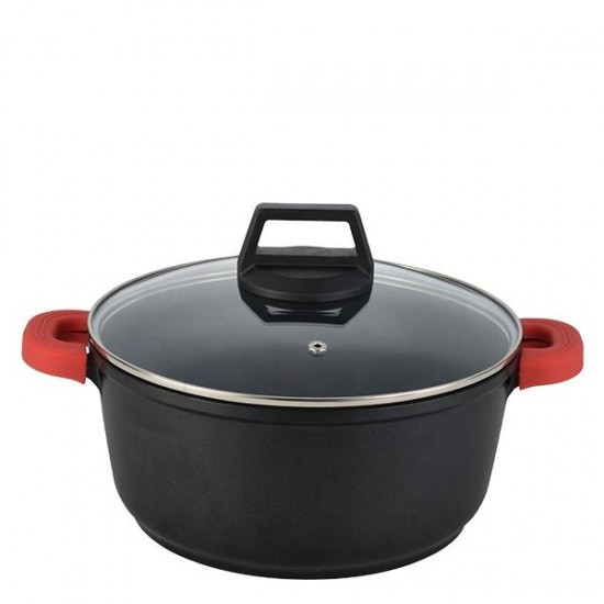 Imported kitchen utensils non stick aluminium casserole pot