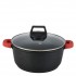 Imported kitchen utensils non stick aluminium casserole pot