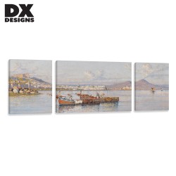 Huacan 100% Handmade Oil Painting Landscape Wall Art Drawing On Canvas Artwork Seascape Painted For Home Decor