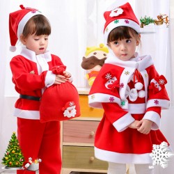 Christmas Children's Costumes Boys Girls Dress Up Clothes With Santa Suit Anime Animal Character Patterns for Adults Carnival