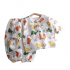 Summer boy baby eight-point sleeve clothing set children's cotton yarn pajamas set wholesale