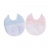 High quality 100% baby bib cotton embroidery baby bibs newborn