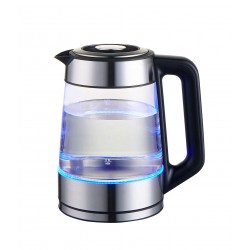 Made China Superior Quality Colorful Led Lights Glass Electric Water Kettle