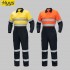 Factory Supply High Visibility Work Clothes men Construction Roadway Worker Coveralls Reflective Strips Overalls Workshop