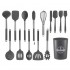 2025 Hot sale Wholesale 5Pcs Heat Resistant Food Silicone Kitchen Utensils Cooking Spatula Set