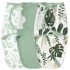 Custom Green Tie Forest Animal Print Baby Swaddle Blanket Comfortable Universal Four-Season Sleeping Bag for Toddlers