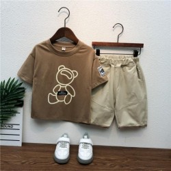 Soft and Cozy Summer Toddler Boys Two-Piece Casual Clothing Sets with Latest Design