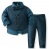 Kids Clothes Set Toddler Boy Outfit Wedding Boy Suit Little Boys Kid Birthday Party Gentleman Formal 3Pcs Dress Shirt Vest+Pants