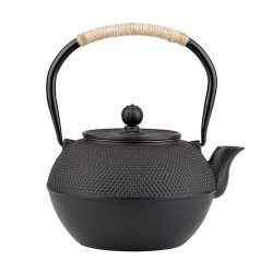 Hot Selling Water Kettle Black Cast Iron Metal Teapot