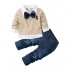 Boys clothing set long sleeve shirt 2 pieces suit kids clothing wholesale children clothing set