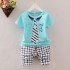 Wholesale Low price Cotton Children clothes Lovely Kids Boy Children Clothes Set Baby Wear